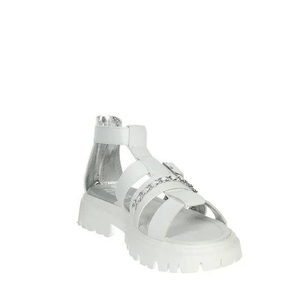 4US PACIOTTI  SANDALI BASSI 42451 BIANCO
