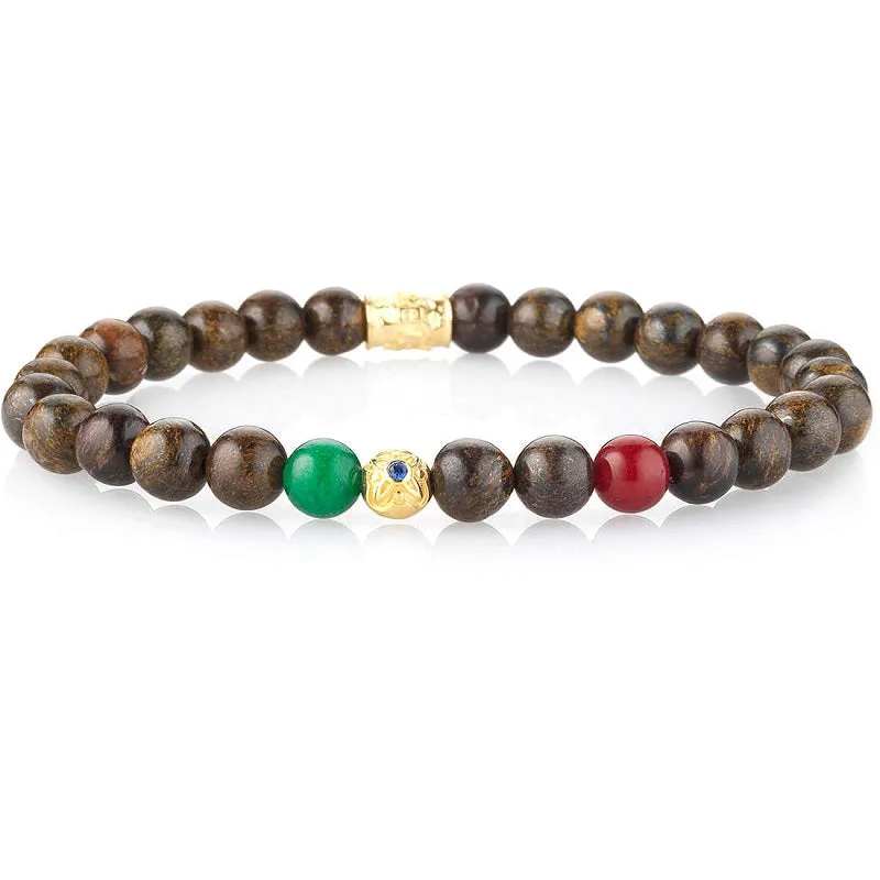 Bracciale Uomo GERBA JEWELS WILSON Argento 925 placcato oro giallo 18kt