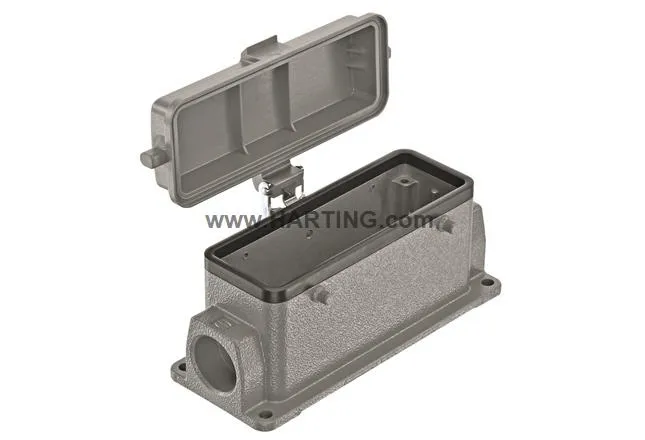 Calotta HARTING, serie Han B, 24B, M25, Montaggio superficiale
