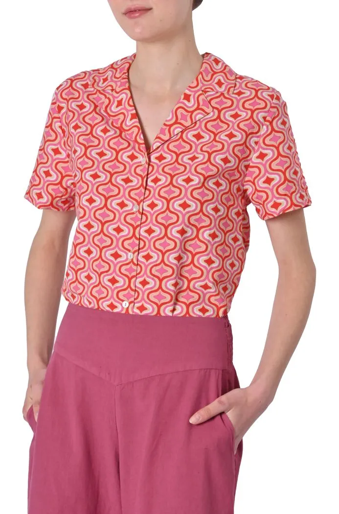 Camicia Leonie con motivo grafico di Garance