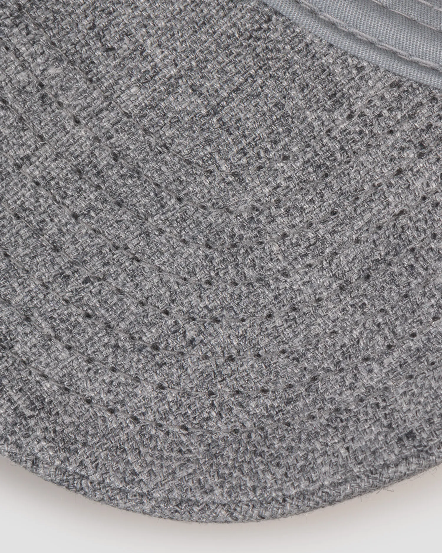 Cappellino grigio di lino Varsity Linen pbgllcad-grey