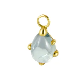 Ciondolo Pomellato in oro giallo con acquamarina