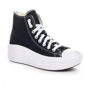 Converse Chuck Taylor All Star Move Donna Nero Bianco