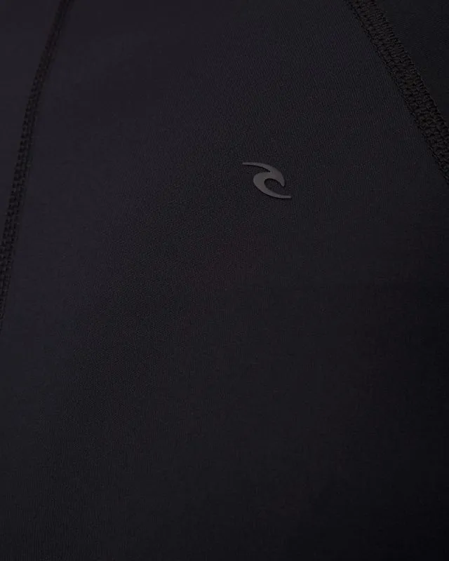 Costume intero da bagno nero da donna Rip Curl Mirage Ultimate Ls Upf Surfsui