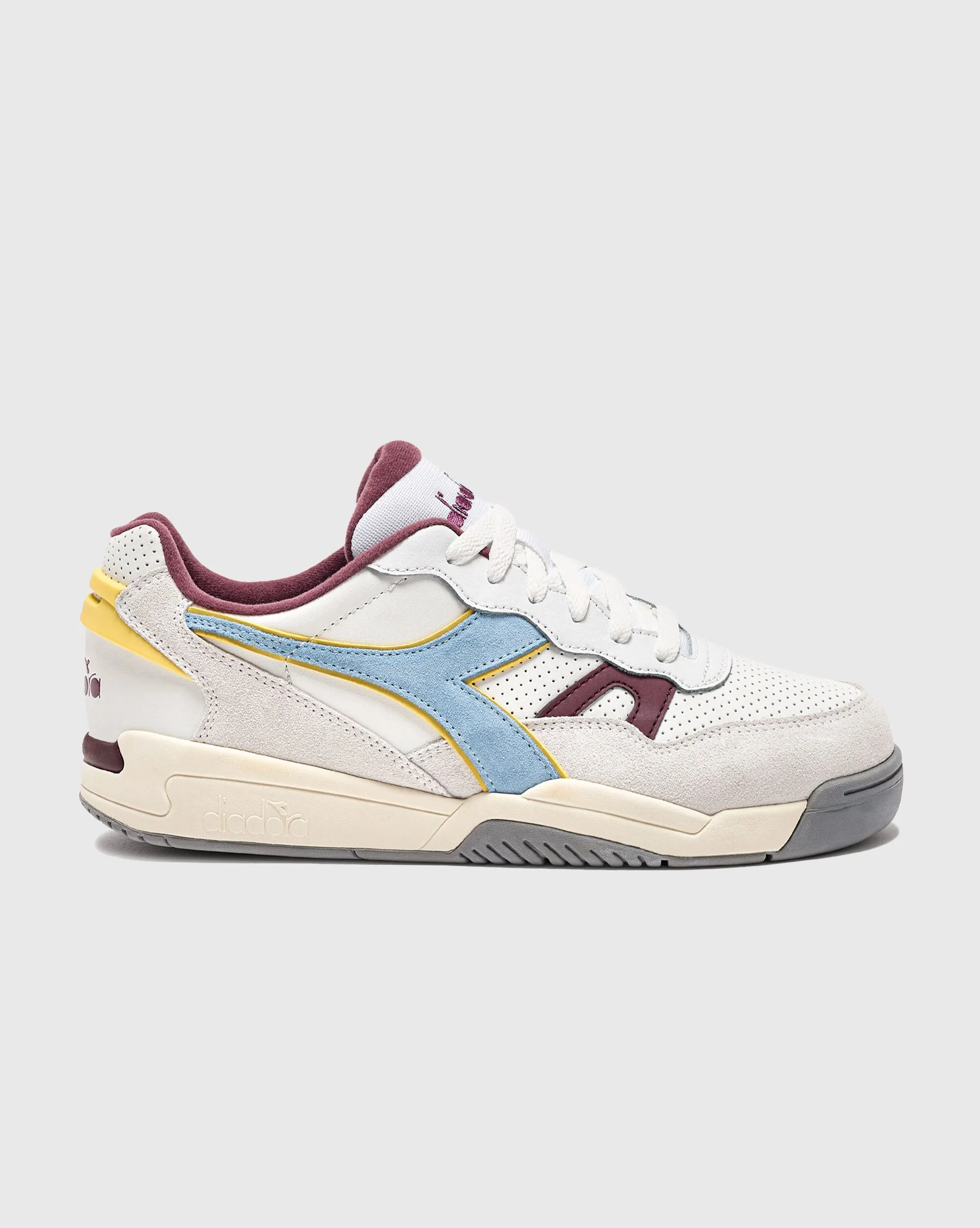 Diadora Winner Sl Bianco e Azzurro Uomo