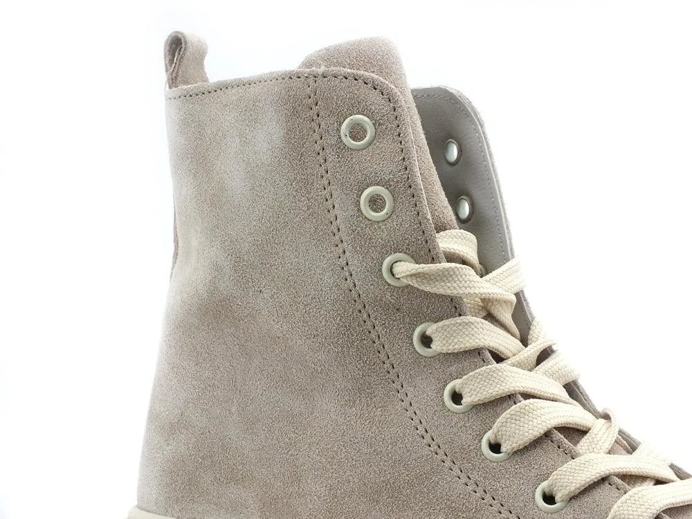 DIVINE FOLLIE Anfibio Camoscio Carrarmato Beige LEONE08F