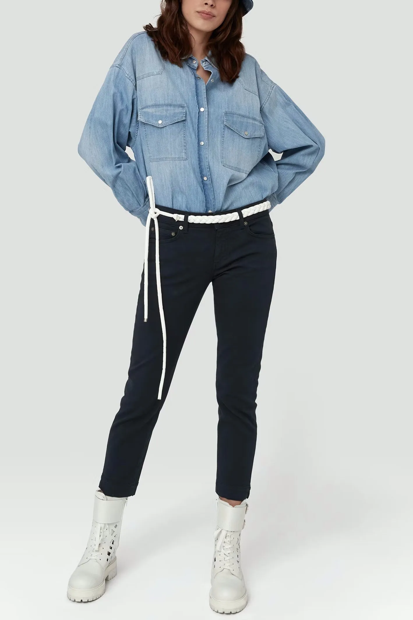 DONDUP Jeans slim Rose in bull stretch variante colore Nero