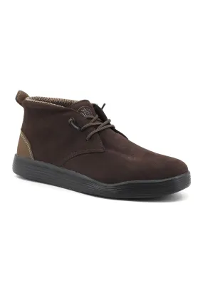 HEY DUDE Jo Suede Stivaletto Uomo Java Marrone 40605-213