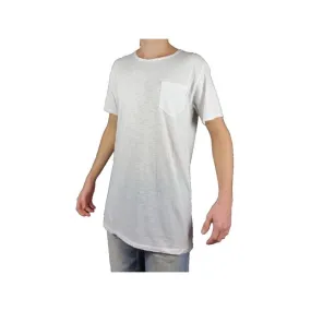 LAB84  T-SHIRT UOMO GIROCOLLO CON TASCHINO COLORE BIANCO