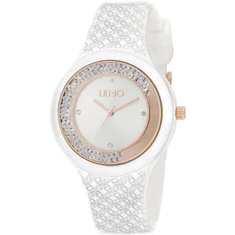 LIUJO Orologio analogico Liu Jo Dancing Texture bianco