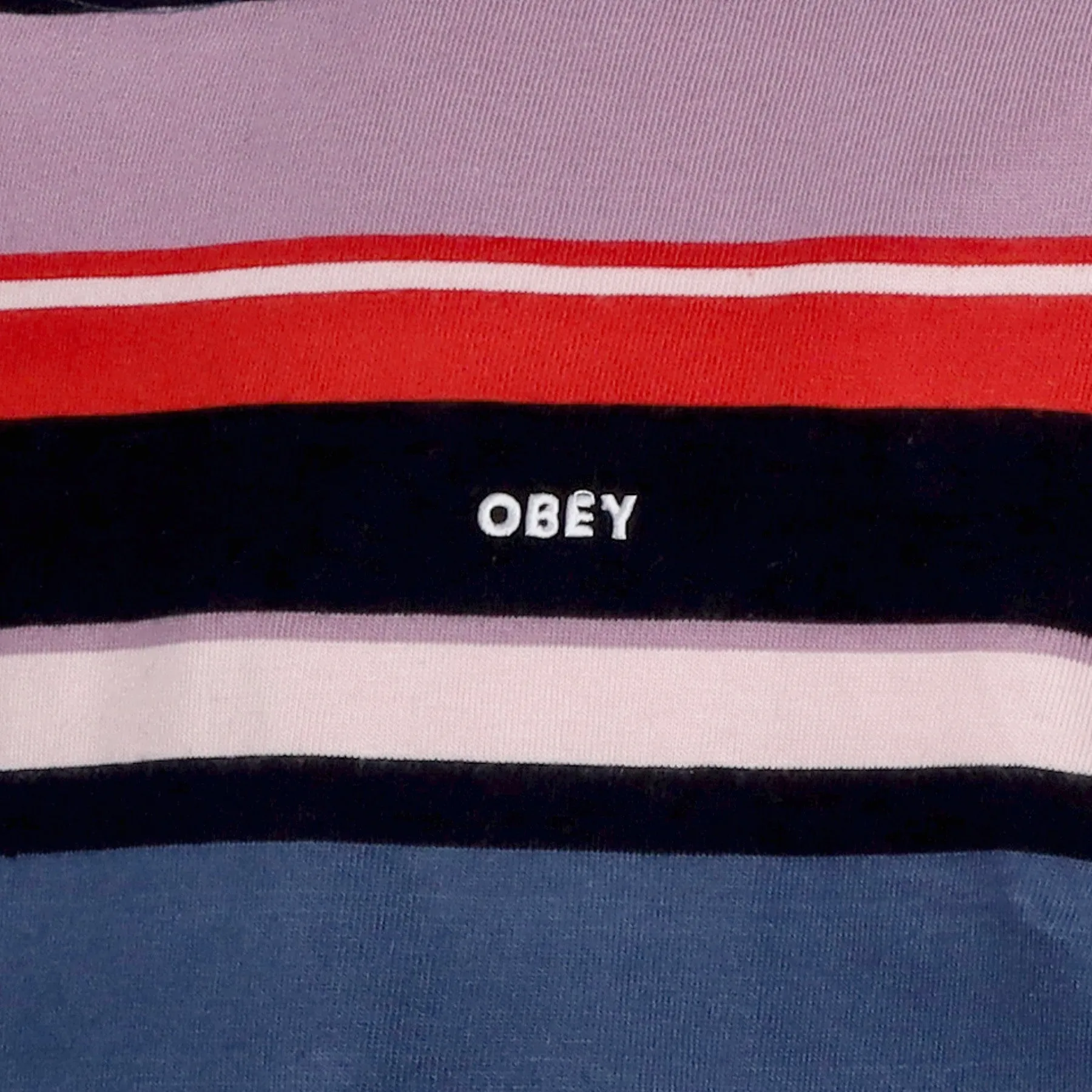 Maglietta Uomo Stroming Stripe Tee Dark Denim Multi