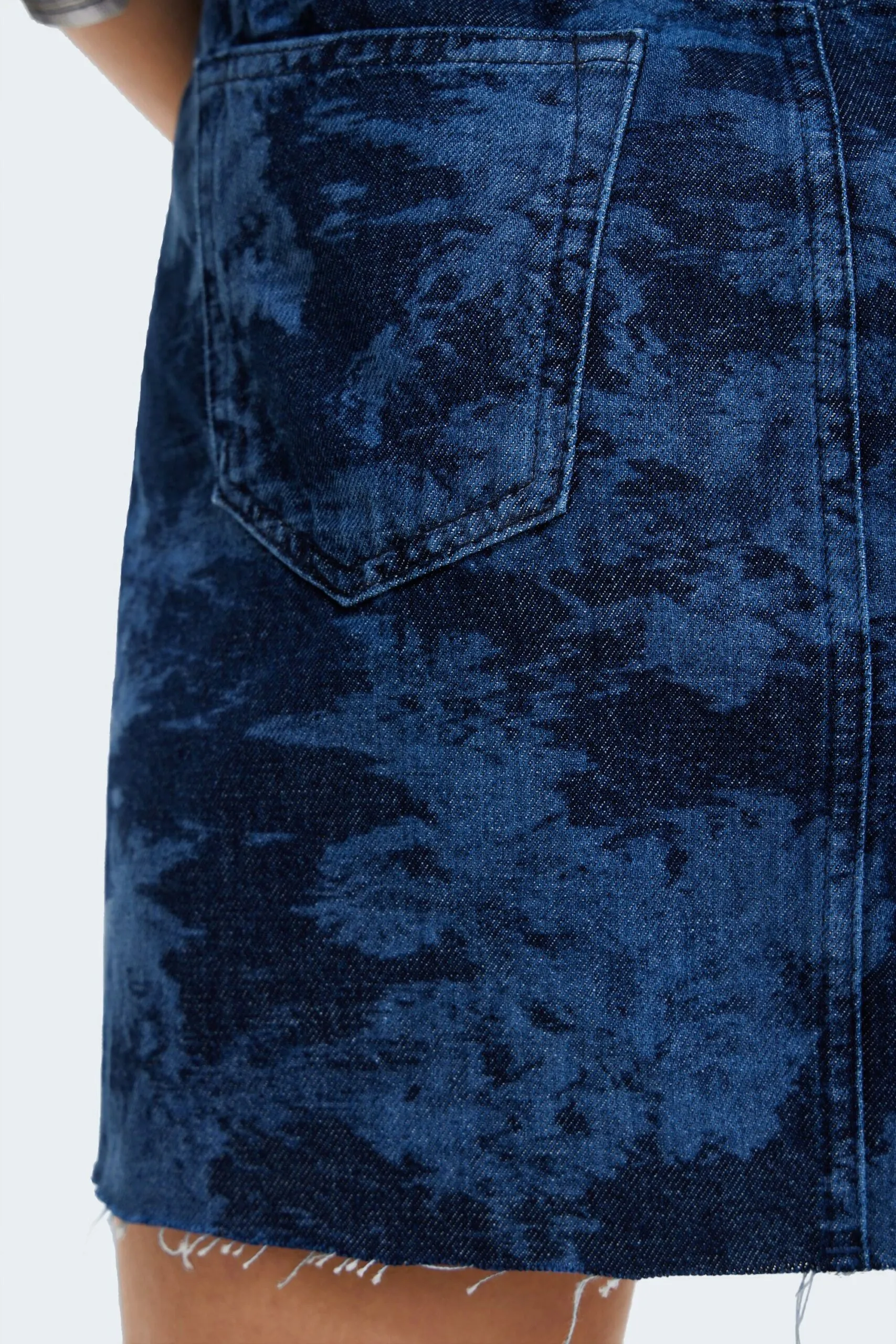Minigonna Desigual fal florence Blu