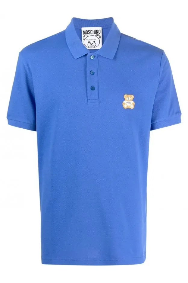   Moschino     Moschino Polo con applicazione    