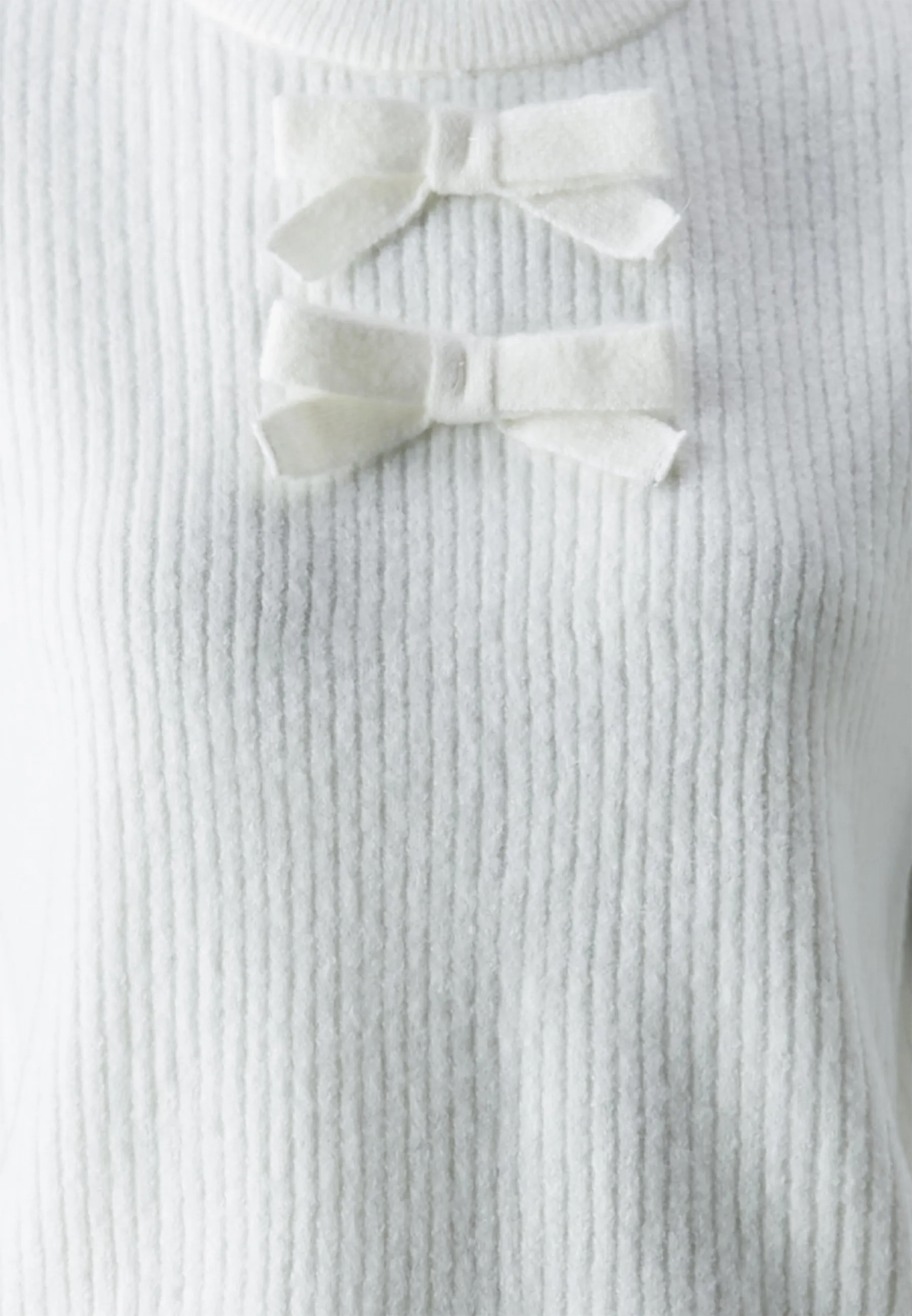 PCGABBY ONECK BOW VEST - T-shirt basic