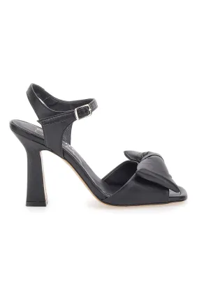   PITTARELLO GLAM Sandalo Pittarello Glam 6252 Nero con fiocco