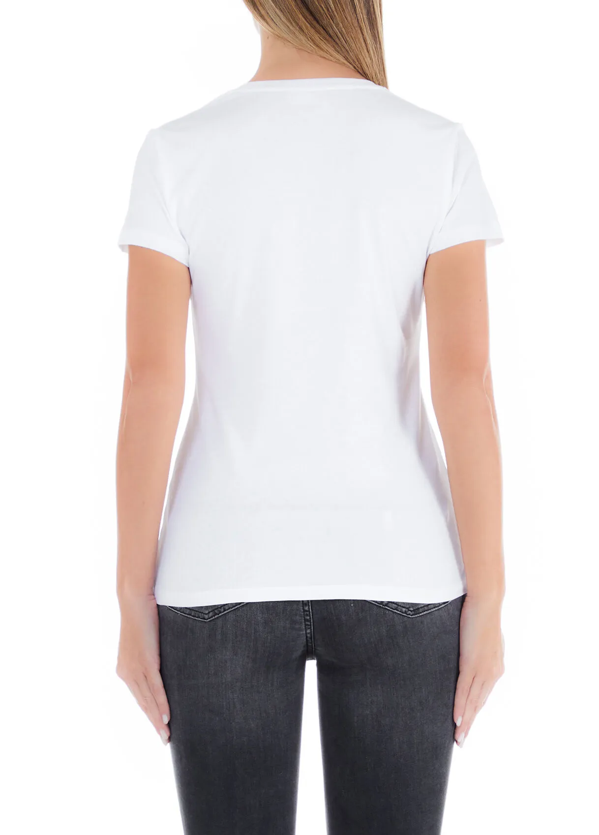 T-shirt Liu Jo Better con logo e strass