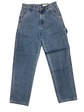 The Blue Skin Pantalone Jeans Baggy Slim Workwear Command-B DNMB-66A blu