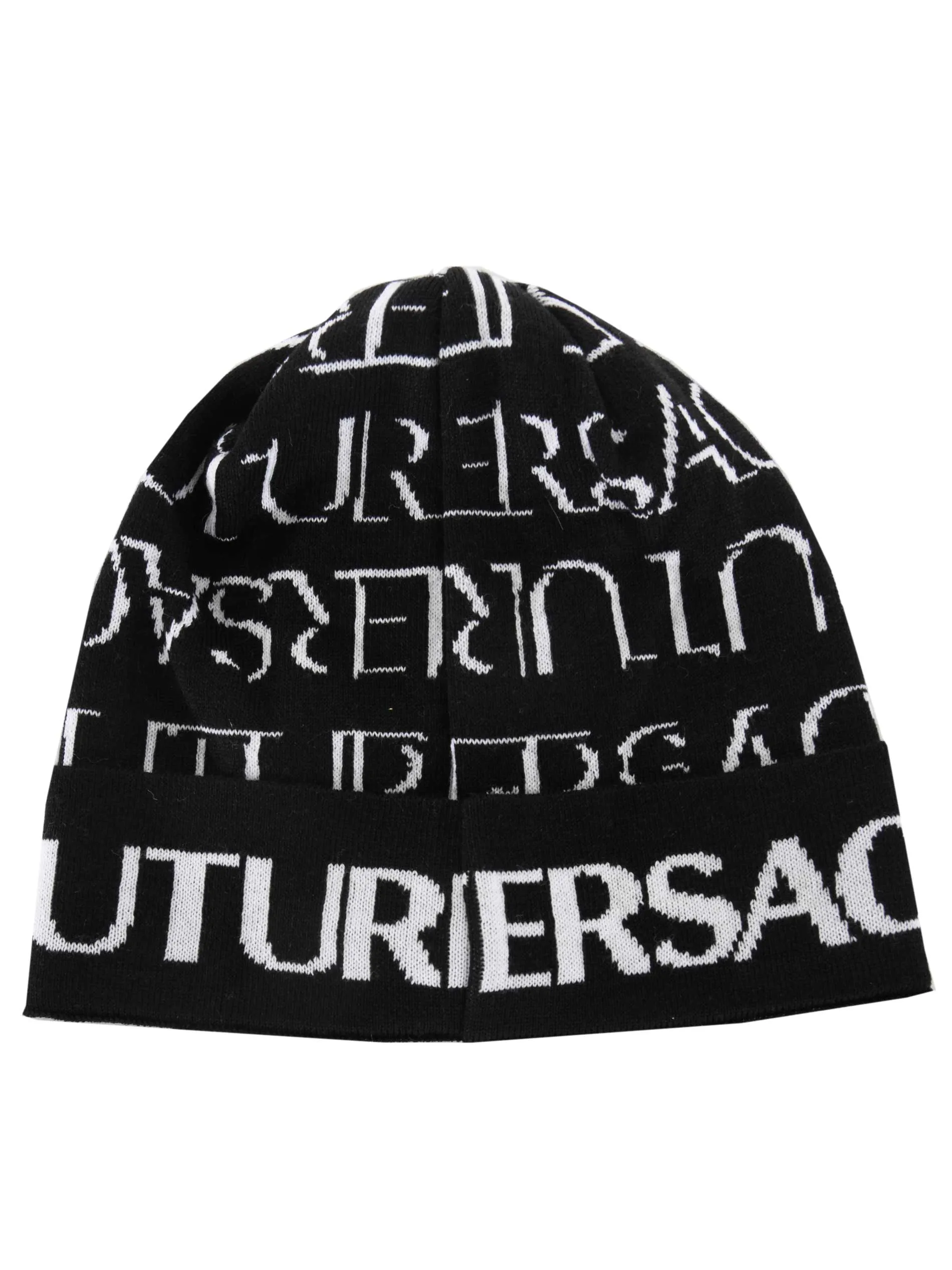  VERSACE JEANS Cappello beanie Versace Jeans Couture in misto lana jacquard